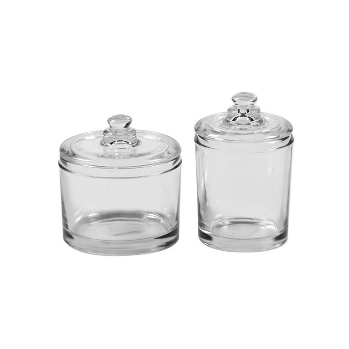 Barattolo vetro basso | CarinCasa