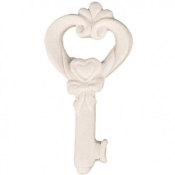 Gessetto a forma di chiave con cuore da decorare e profumare