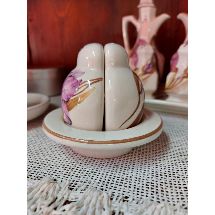 Sale e pepe compatto luc.dec.iris viola dipinto a mano made…