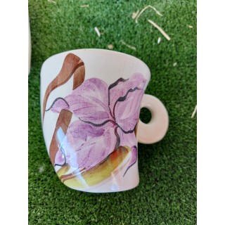 Servizio Quadro tazzone virgola dipinto a mano made in…