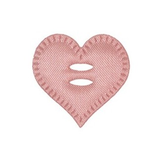 Applicazione cuoricino rosa antico | CarinCasa