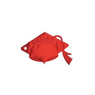 Applicazione tocco laurea rosso | CarinCasa