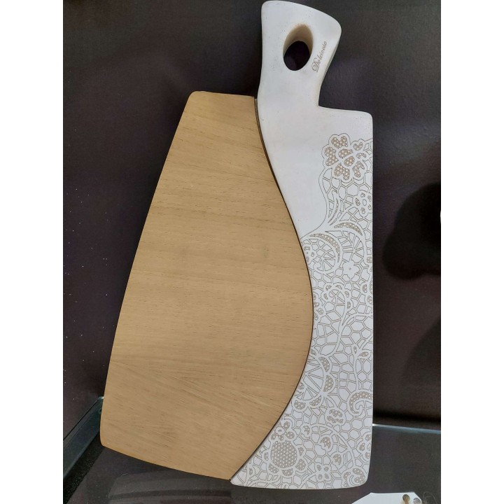 Merletto tagliere maxi 40 x 23 cm | CarinCasa