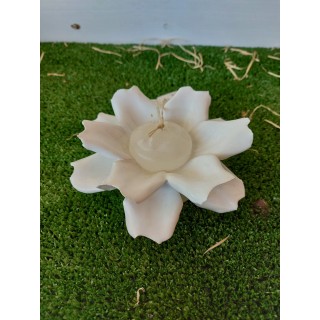 Portacandela t-light bianco capodimonte made in italy 13 x…