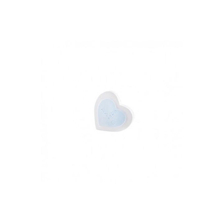 Gessetto a forma di cuore celeste da decorare e profumare