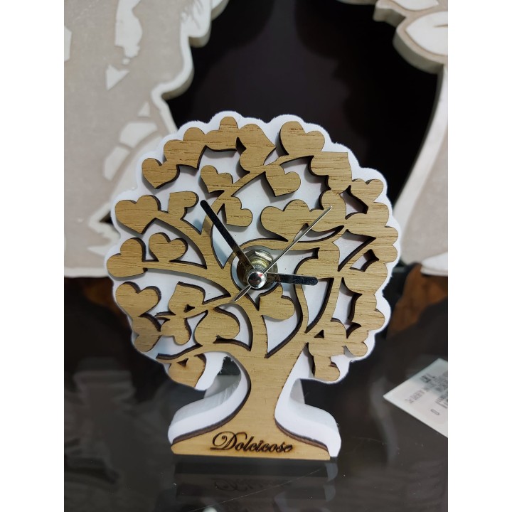 Primavera orologio dolcicose 10x12 cm | CarinCasa