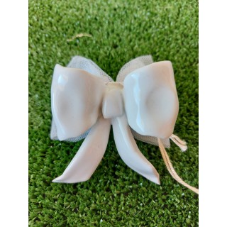 Fiocco piccolo capodimonte bianco | CarinCasa