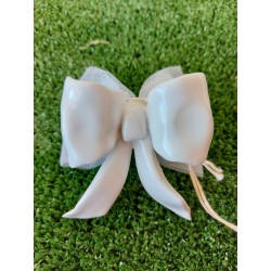 Fiocco piccolo capodimonte bianco