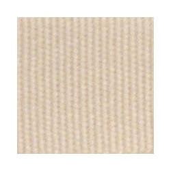 Nastro cotone 25 mm panna 25 mt