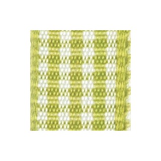 Nastro raso scozzese 10 mm verde chiaro 25 mt | CarinCasa