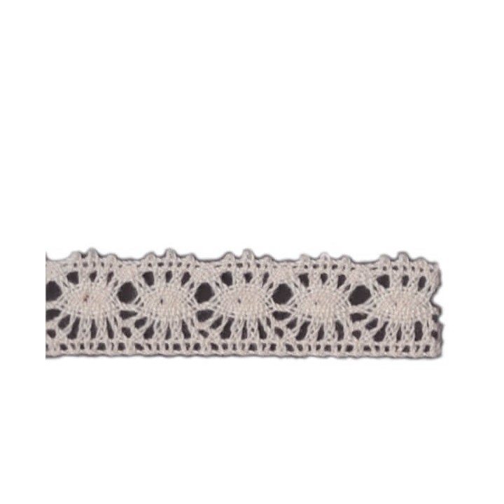 Nastro pizzo cotone importazione 20 mm panna 10 mt |…