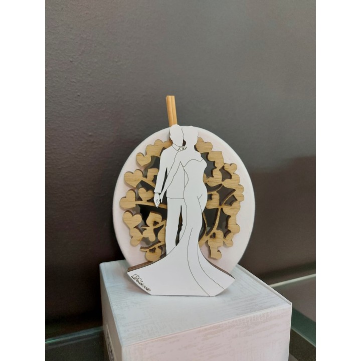 Profumatore coppia sposi | CarinCasa