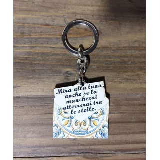 Deruta porta chiavi maiolica "mira" | CarinCasa