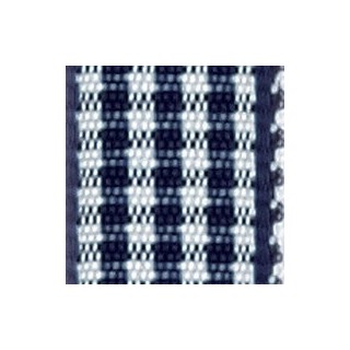 Nastro raso scozzese 10 mm blu notte 25 mt | CarinCasa