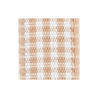 Nastro raso scozzese 10 mm tortora 25 mt | CarinCasa