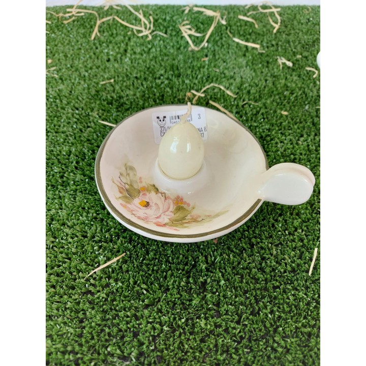 Porta candela ciotolina basso decorato a mano made in italy…