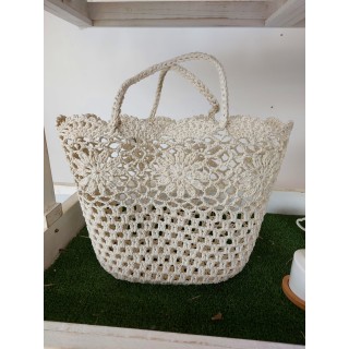 Borsa macrame' 38x25x30 cm | CarinCasa