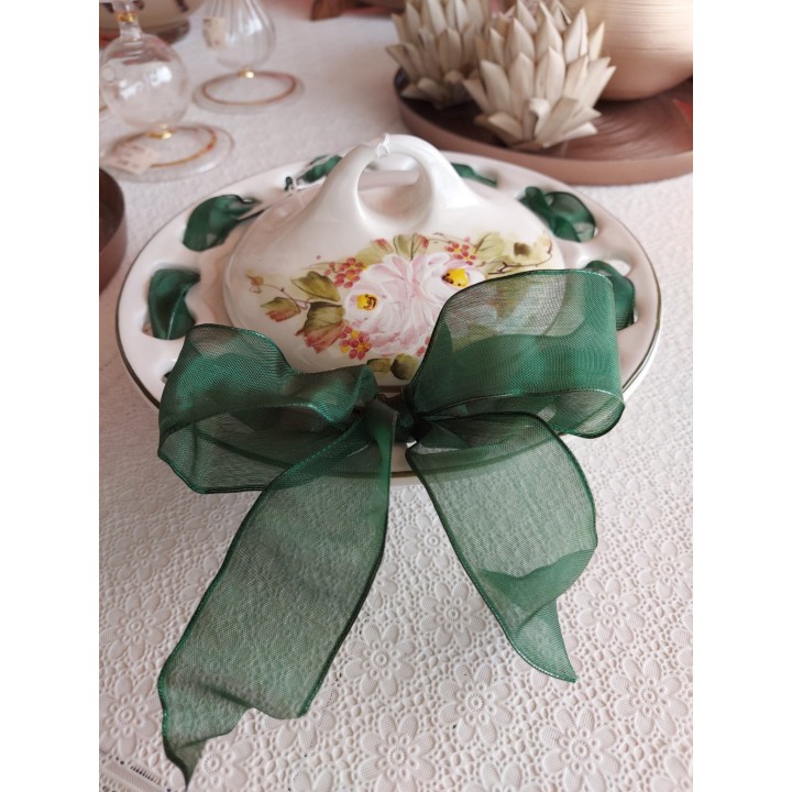 Serie forata portabobon decorato a mano made in italy 22 x…