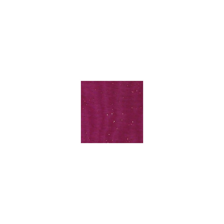 Nastro organza importazione 25 mm rosso cardinale e glitter…