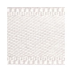 Nastro doppio raso 16 mm bianco seta 50 mt