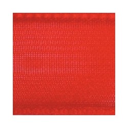 Nastro velo bordi raso 6 mm rosso 50 mt