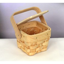 Cesto Vimini 6x6x5 cm colore naturale