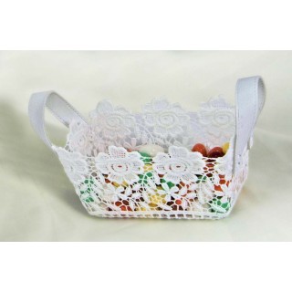 Vassoio macrame' medio 18x11x9 cm | CarinCasa