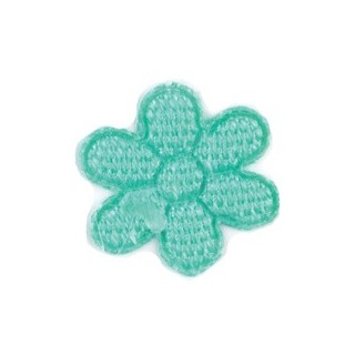 Applicazione fiore verde tiffany | CarinCasa