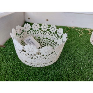 Cesto tondo polyestere mini | CarinCasa