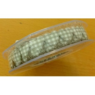 Nastro cuoricini imbottiti grigi da 340 pezzi 5 mt |…