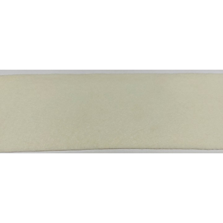 Nastro feltro 60 mm spessore 1 mm panna 20 mt | CarinCasa
