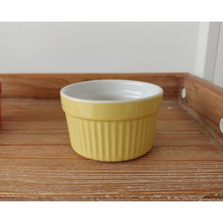 Confezione 4 Pirottini ramequin cm.7,2x4,3 zanzibar yellowa…