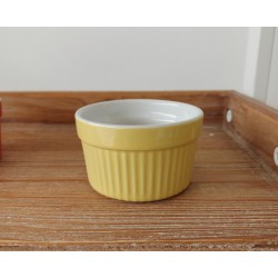 Confezione 4 Pirottini ramequin cm.7,2x4,3 zanzibar yellowa kaleidos