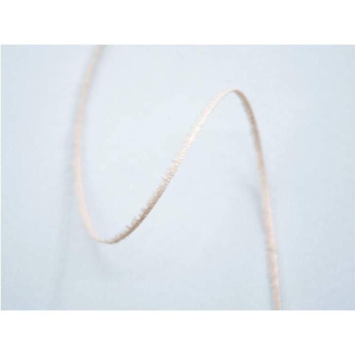 Nastro sfrangiato 2 mm rosa cipria 50 mt | CarinCasa