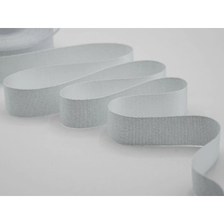 Nastro raso boutique lame' 10 mm argento 20 mt | CarinCasa