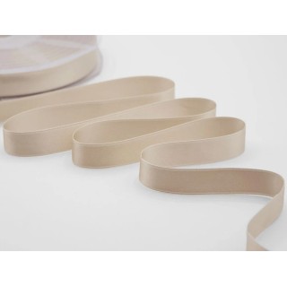 Nastro doppio raso 16 mm tortora 50 mt | CarinCasa