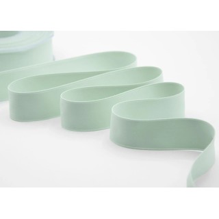 Nastro doppio raso opaco 25 mm verde mare 20 mt | CarinCasa