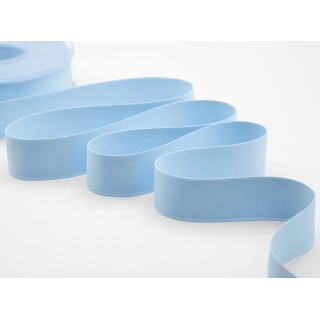 Nastro doppio raso opaco 25 mm celeste 20 mt | CarinCasa