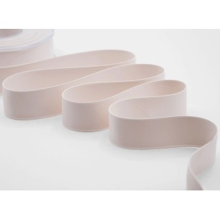 Nastro doppio raso opaco 15 mm rosa cipria 20 mt | CarinCasa