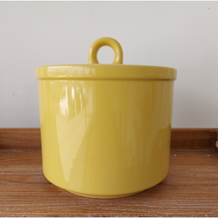 Biscottiera zanzibar gialla kaleidos 15 x 17 cm | CarinCasa