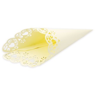 Coni traforati panna | CarinCasa