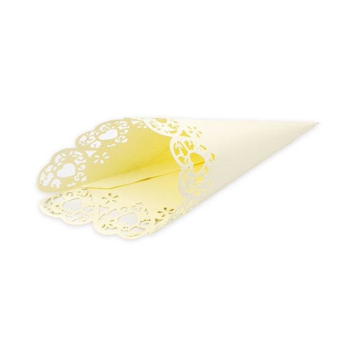 Coni traforati panna | CarinCasa