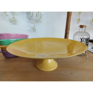 Alzata cm 34 colored giallo Kaleidos | CarinCasa