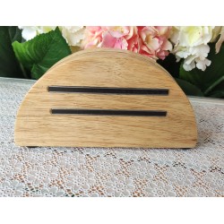 Supporto per coltelli c/magneti parma legno