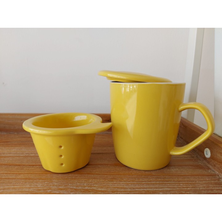 Tisaniera zanzibar yellow Kaleidos | CarinCasa