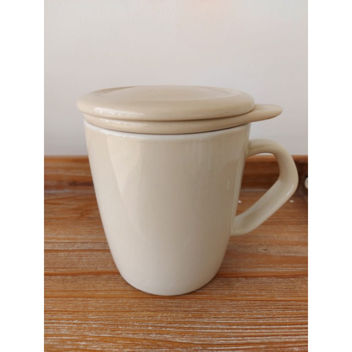 Tisaniera miami white Kaleidos 12 cm | CarinCasa