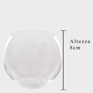 Sfera vetro trasp. D.10 h.8 | CarinCasa