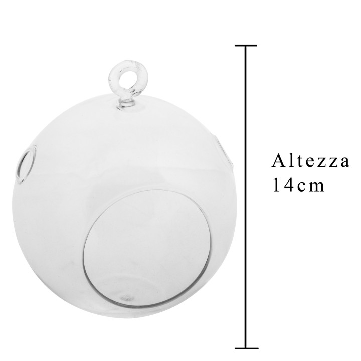 Sfera forata da appendere cm.12 | CarinCasa