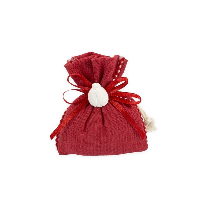 Sacchetto rosso con tirante | CarinCasa