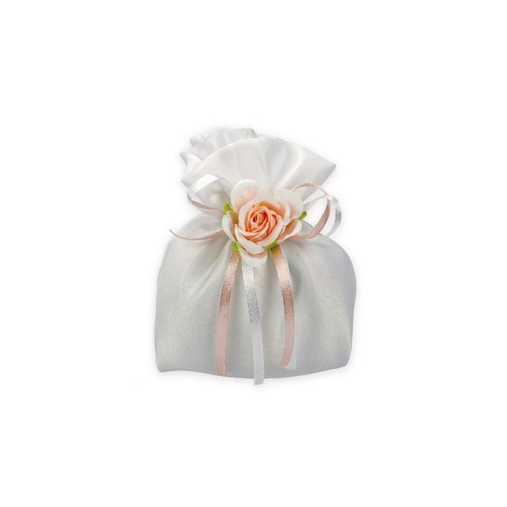 Sacchetto raso bianco | CarinCasa
